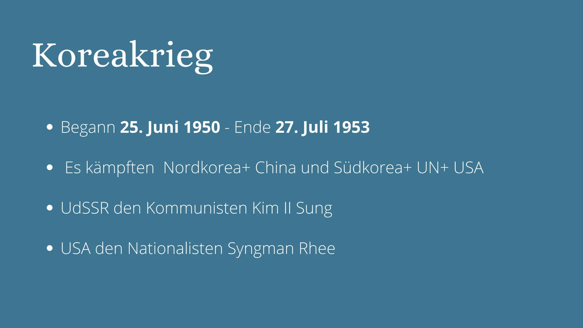 Der Koreakrieg 56
00001 Fallanalyse
Akteure1
Vor-
geschichte
Der Fall
Folgen
Akteure 2 Gliederung
Koreakrieg
• Vorgeschichte
Beginn und Ursa