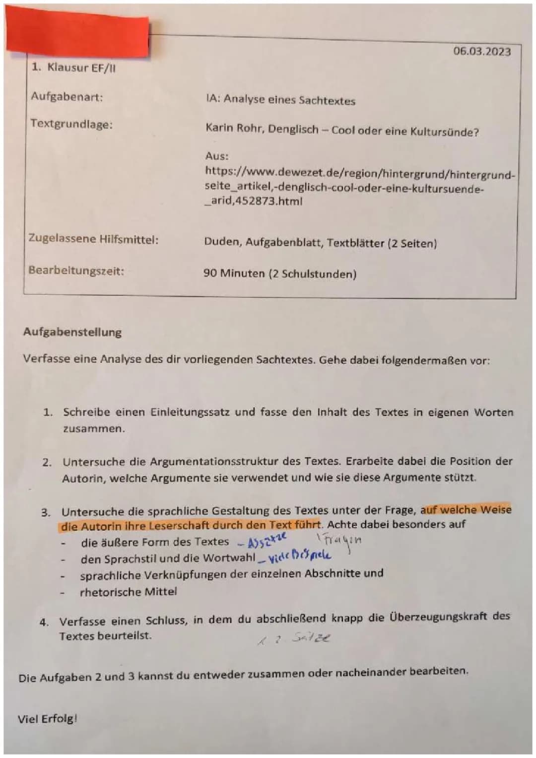Sachtextanalyse Sprachwandel: Beispiele und Erörterungen für deine Klausur