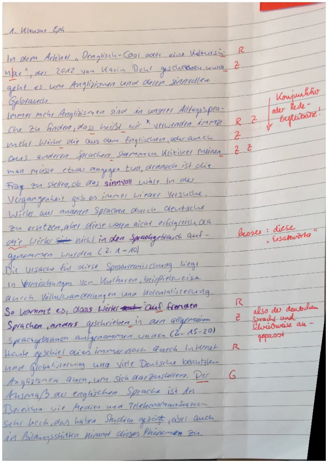 Sachtextanalyse Sprachwandel: Beispiele und Erörterungen für deine Klausur