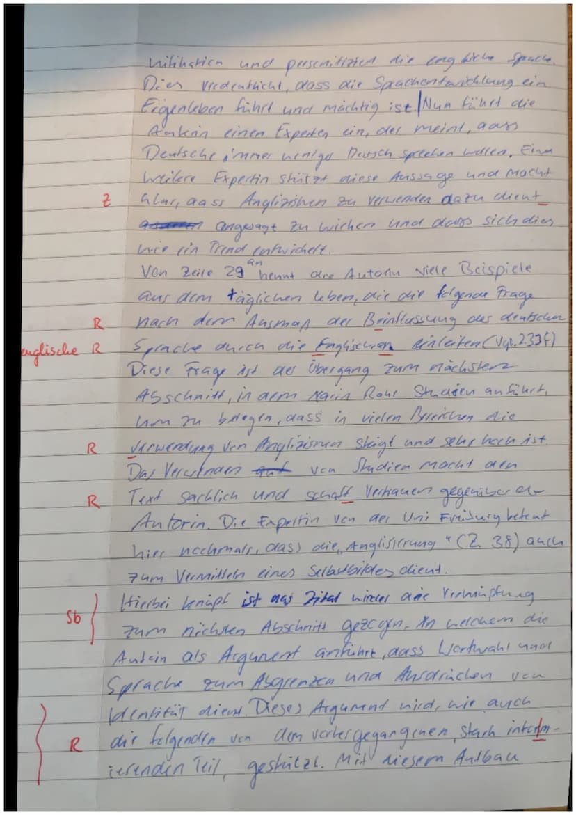 1. Klausur EF/11
Aufgabenart:
Textgrundlage:
Zugelassene Hilfsmittel:
Bearbeitungszeit:
IA: Analyse eines Sachtextes
Karin Rohr, Denglisch-C
