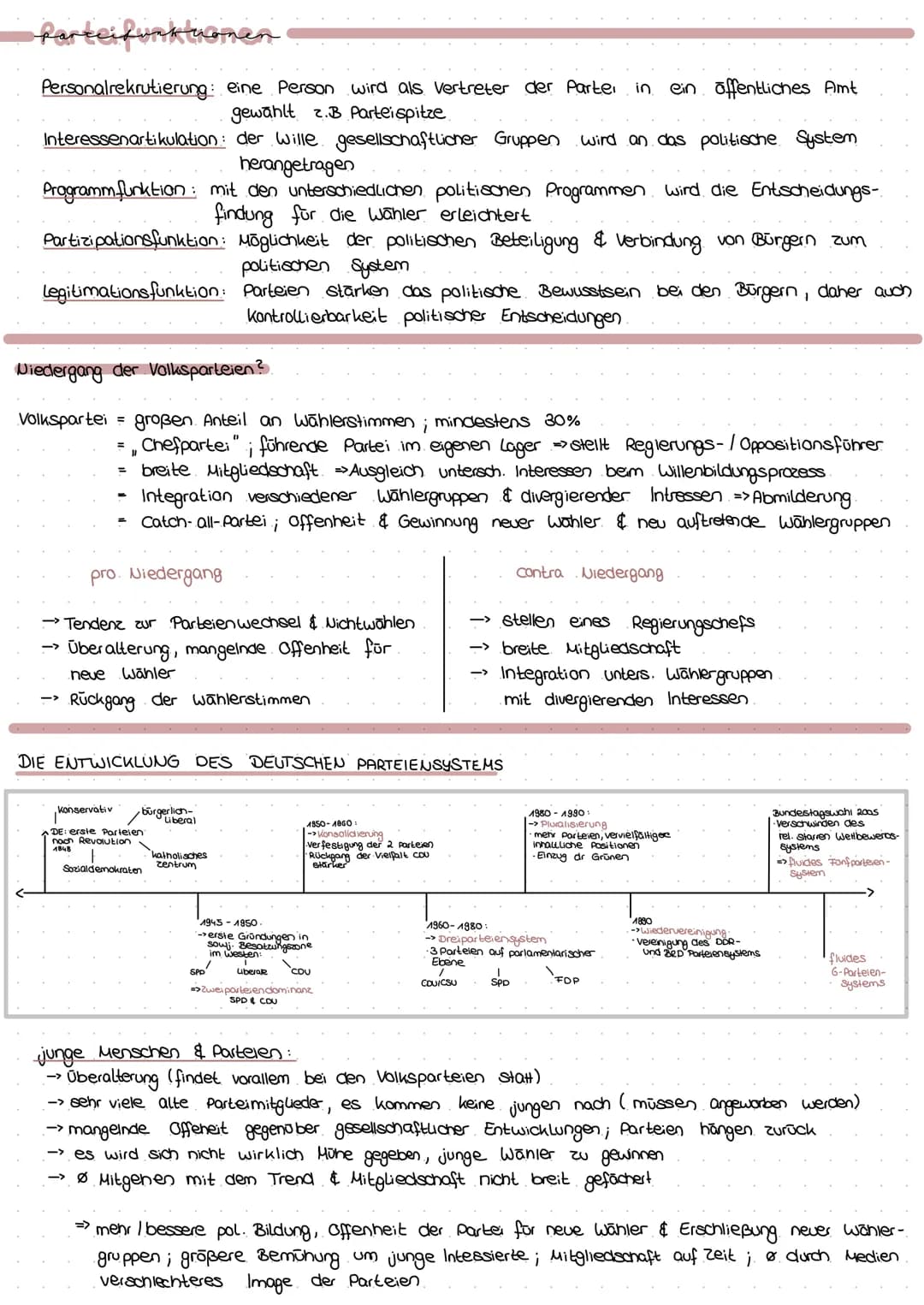  politisches System
Populismus:
einfache Antworten auf komplexe Fragen ;.,, dem Volk aufs Maul schauen"
L> politische positionen vertreten, 