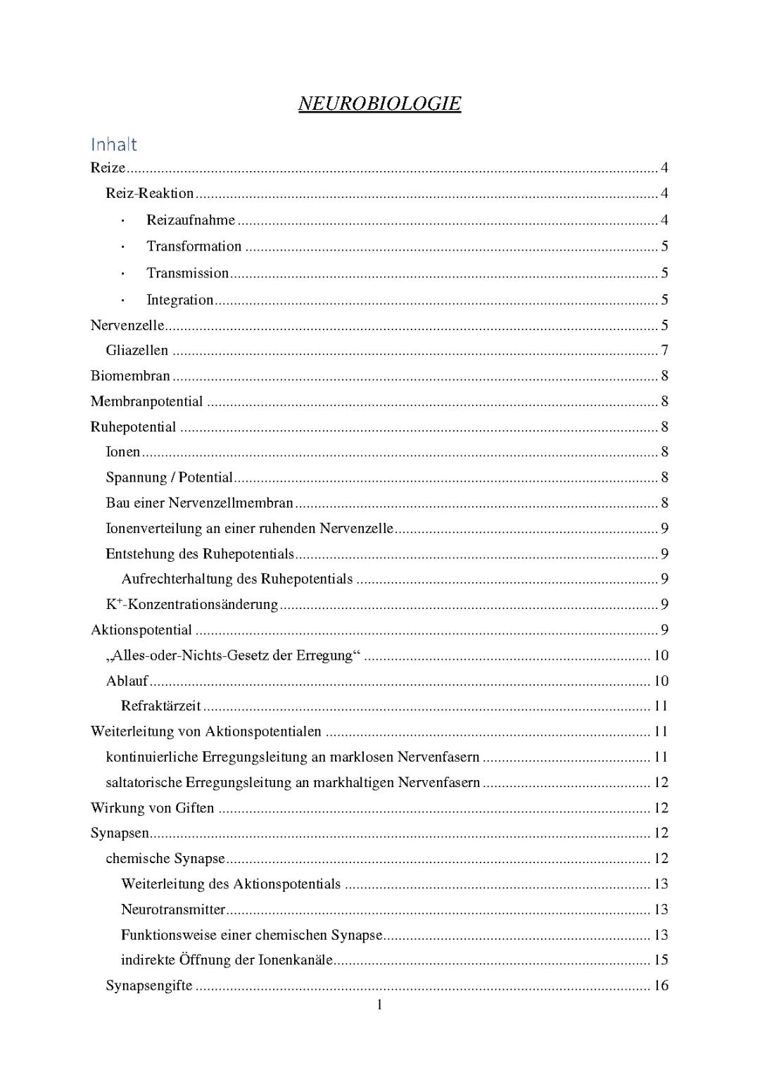 Biologie Abitur 2025 NRW: Beispielaufgaben & Themen zur Neurobiologie