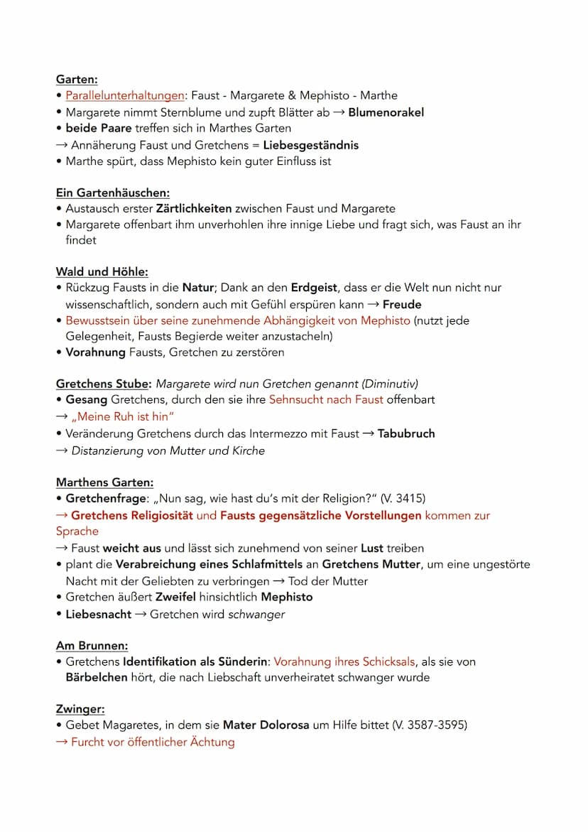 Allgemein:
• bedeutendstes Werk der deutschen Literatur; Menschheitsdrama, Weltspiel
• offenes Drama: mehrere Schauplätze, lange Zeitspanne 