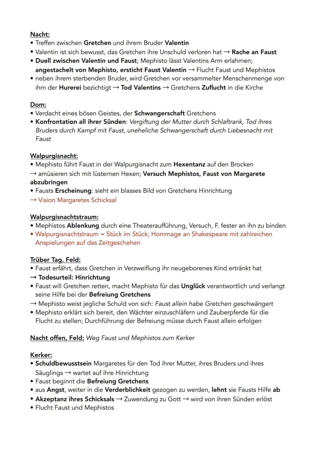 Faust Zusammenfassung und Interpretation – PDF, Beispiele und Szenenanalyse für dein Abitur