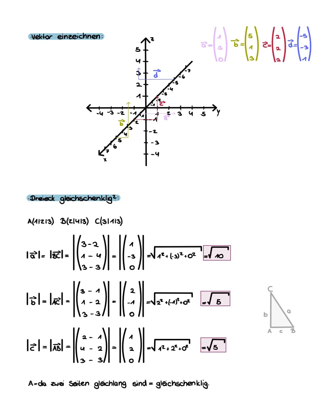 Beispiel 1:
GAU SVERFAHREN
2x1-3xz-5xs =4
2x₂ + x3 = 0
3x3 = 6
2x -3x₂-5-2=-1
2x2 + 2 = O
x3 = 2
21-3-(-1)-10 = -A
x2
x3 -2
x₁ = 1
x2 = -1
*