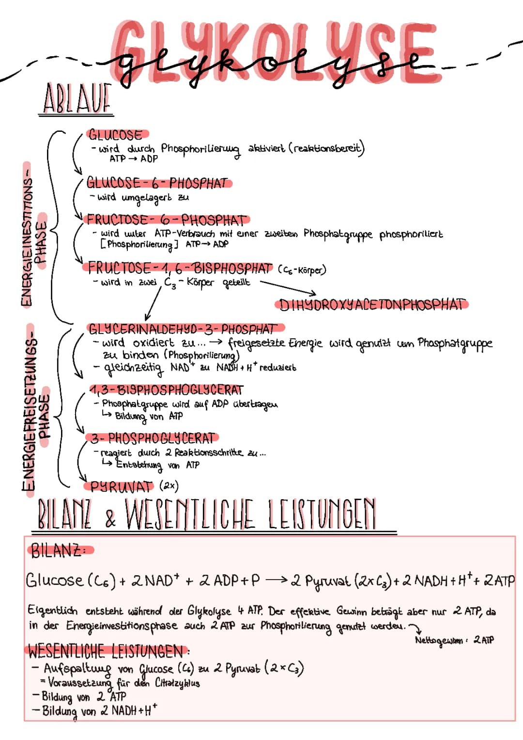 Glykolyse