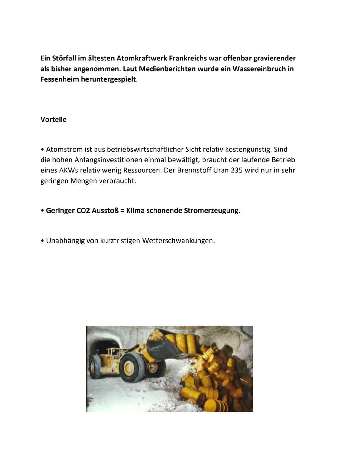 ●
Kernkraftwerke weltweit
USA
●
Kanada
2mm
●
Mexiko
2
Brasilien
Argentinien
Quelle: Nuklearforum Schweiz, 2013
2m
Armenien
Südafrika
Gute Gr