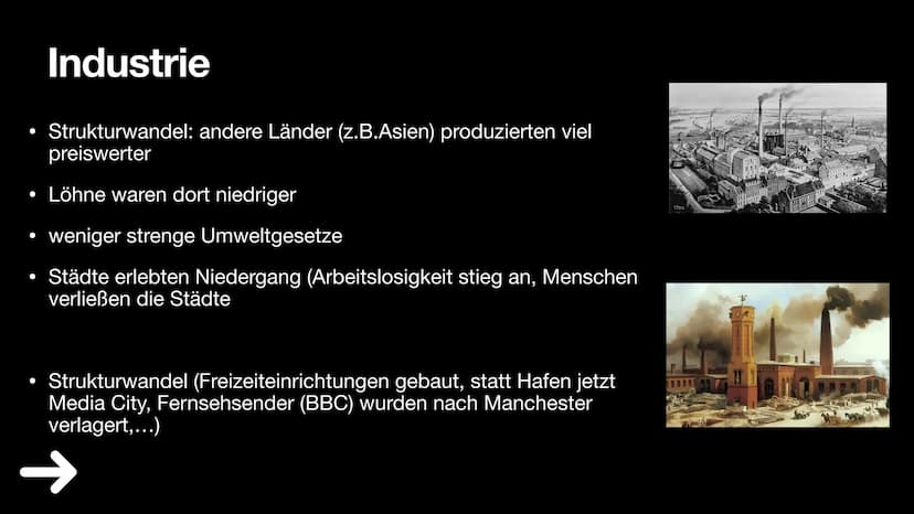 England
1. Über England
2. Klima und Vegetation
3. Politik
4. Wirtschaft
5. Industrie
6. Haupstadt
7. FunFacts
8. Quiz & Lösung
9. Quellen ●
