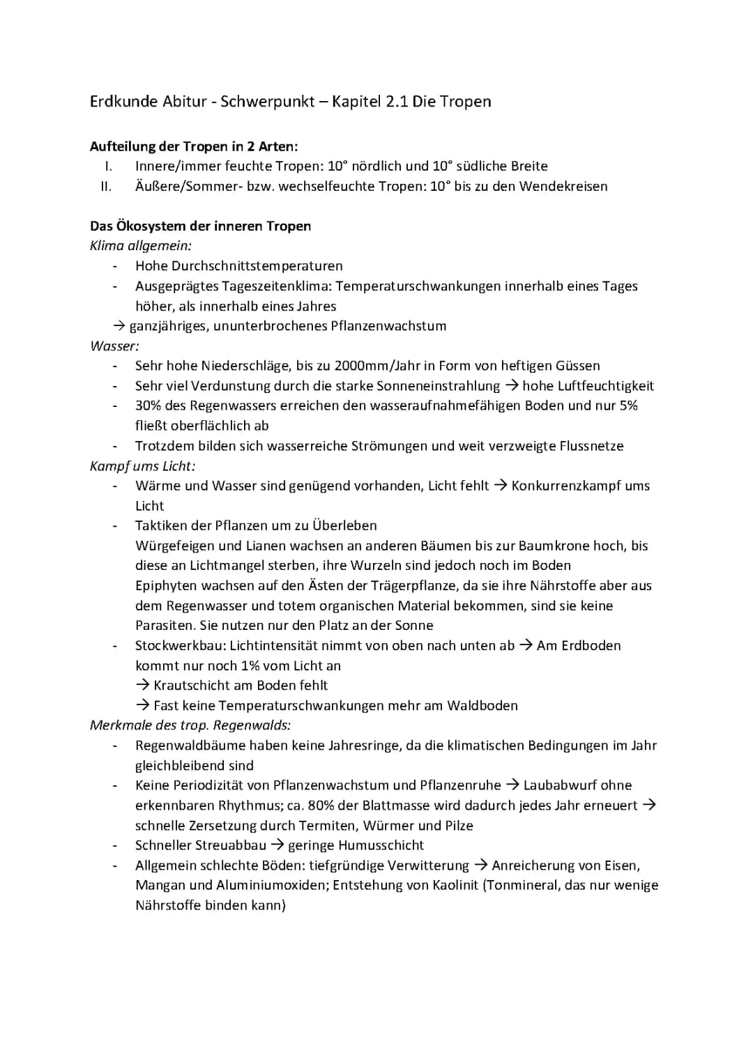 Was sind die Tropen? Steckbriefe, Merkmale und Nutzung