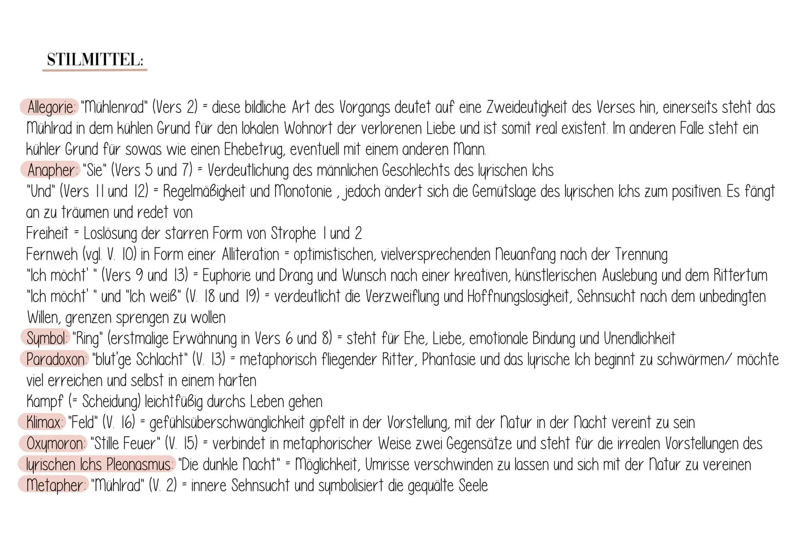 Day zerbrochene Ringlein
ALLGEMEINES:
- Liebesgedicht von Joseph von Eichendorff
- erschien im Jahr 1813
- aus der Epoche der Romantik
FORMA