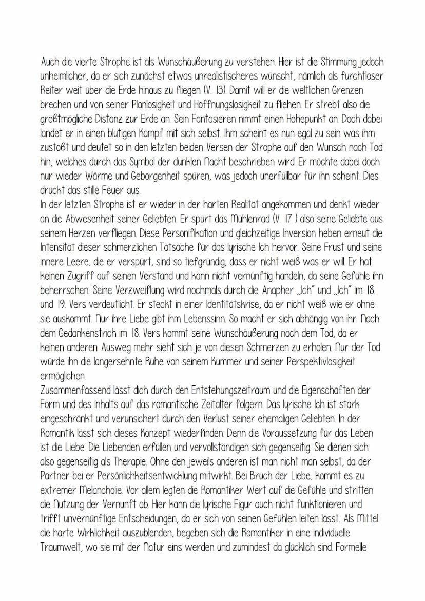 Day zerbrochene Ringlein
ALLGEMEINES:
- Liebesgedicht von Joseph von Eichendorff
- erschien im Jahr 1813
- aus der Epoche der Romantik
FORMA