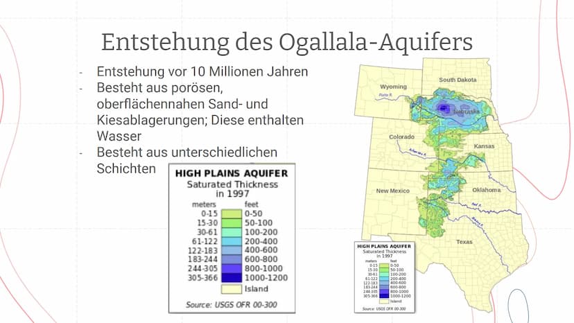 Great Plains:
Der Ogallala-Aquifer
Eine Präsentation von Piet und Tom 01
Great Plains
Naturgeographische
Vorraussetzung und
Bedingungen
03
L