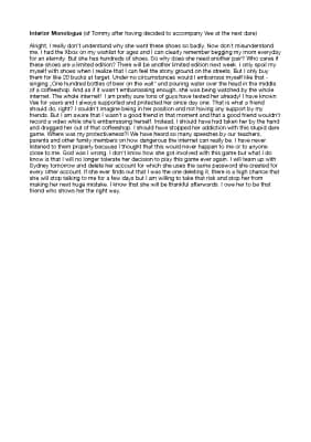 Know Nerve (Film): Interior Monologue  thumbnail