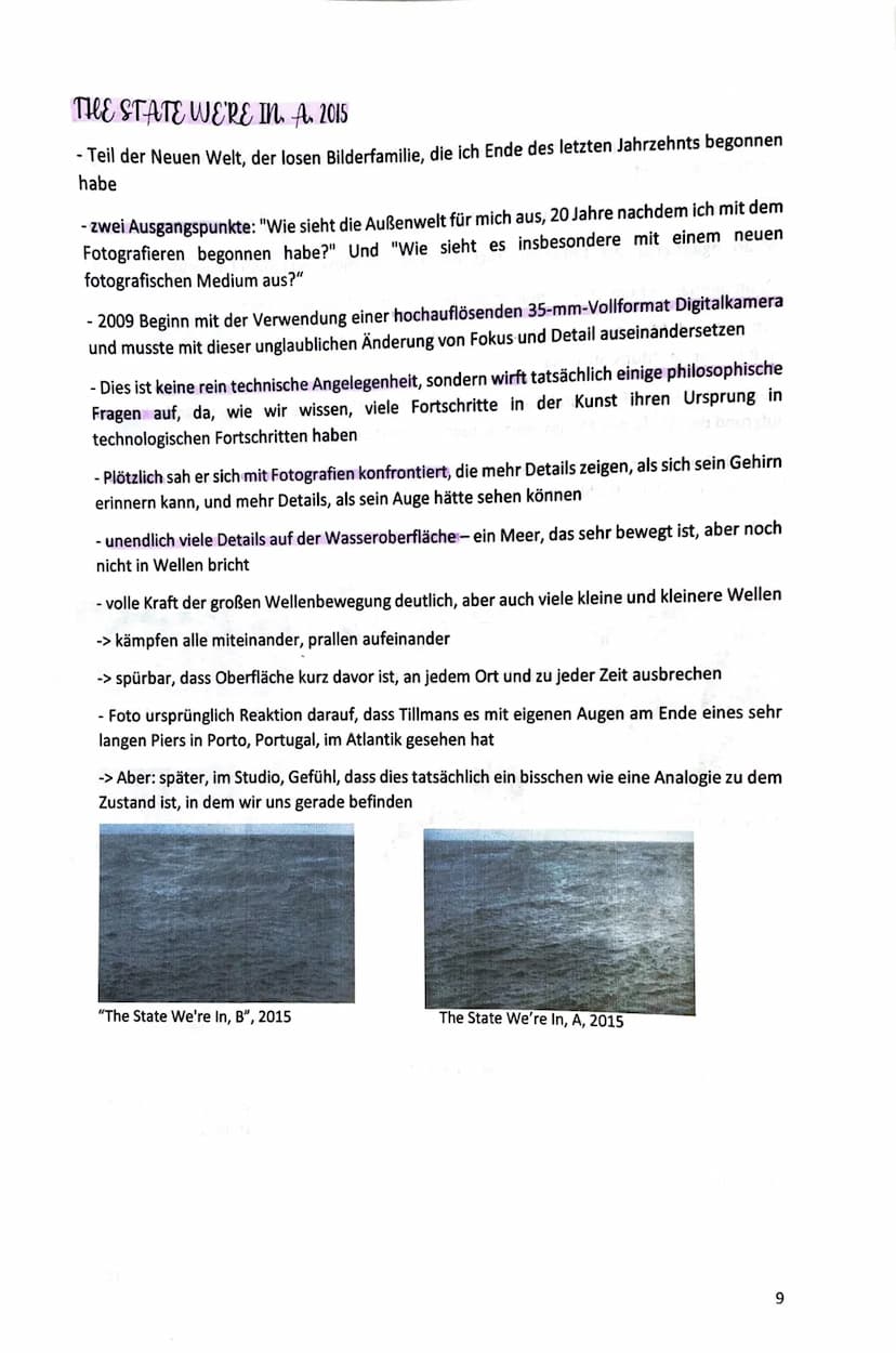 Kunst Klausur 4 - Wolfgang Tillmans
Lebenslauf
- 16.08.1968 in Remscheid geboren
- 1988: Erste Einzelausstellung im Cafe Gnosa, Hamburg: „Ap