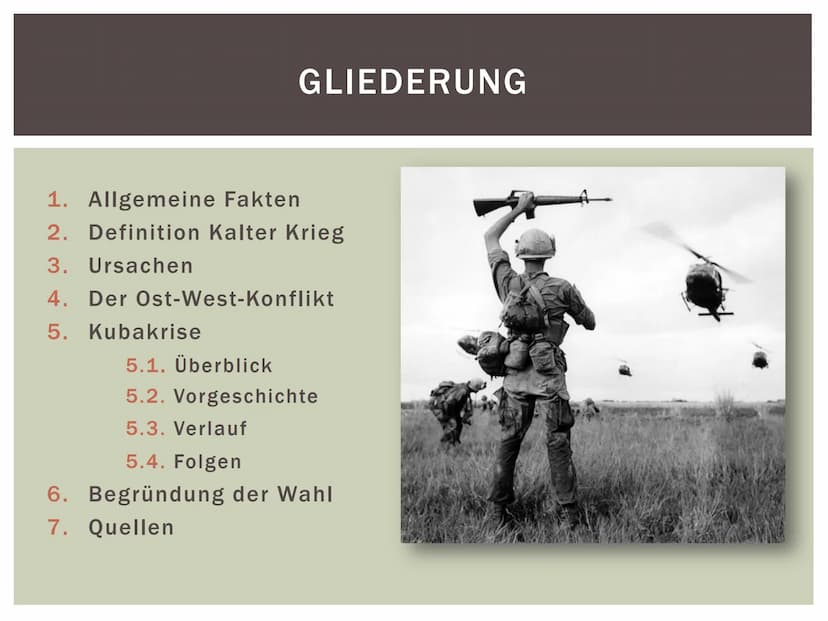 DER KALTE KRIEG
- Vanessa Siebert, 10c
>>weder Krieg
noch Frieden
zwischen dem
Ost- und dem
Westblock<< GLIEDERUNG
1. Allgemeine Fakten
2. D