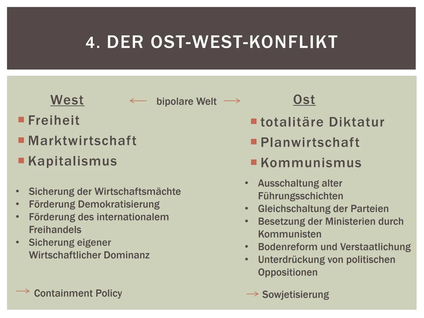 DER KALTE KRIEG
- Vanessa Siebert, 10c
>>weder Krieg
noch Frieden
zwischen dem
Ost- und dem
Westblock<< GLIEDERUNG
1. Allgemeine Fakten
2. D