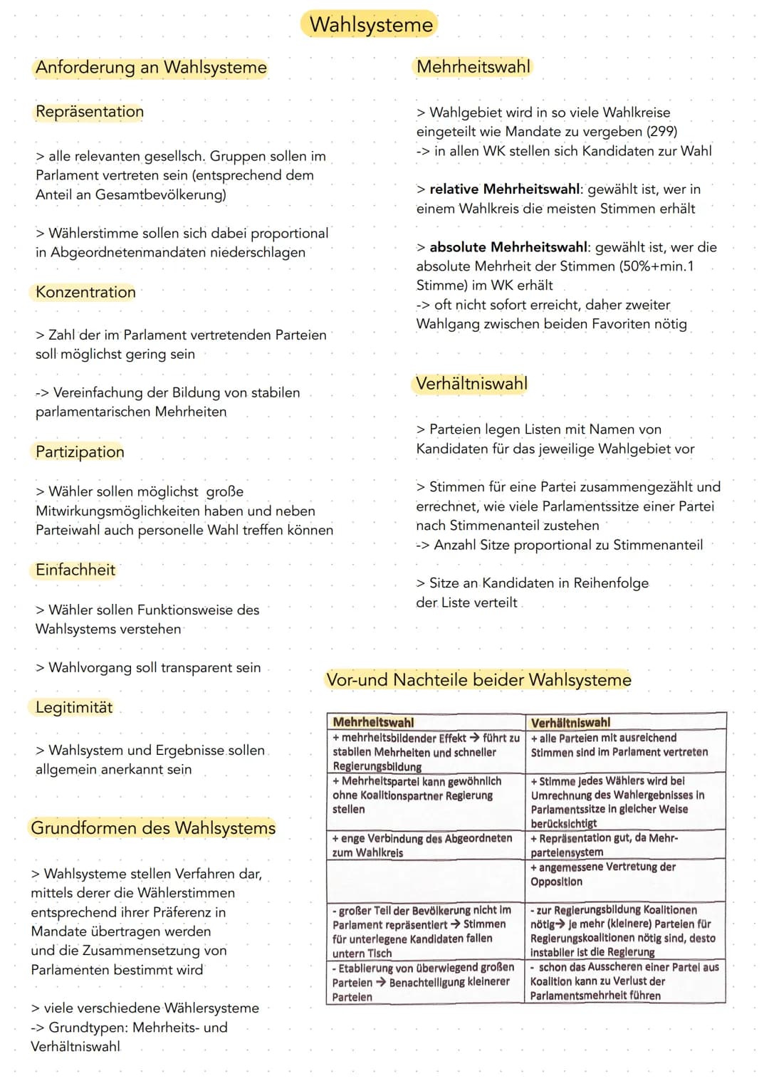  Staatsstrukturprinzipien
Grundlagen des politischen Systems
• Art. 1 GG -> Grundlage für alle Artikel
• Art. 2-19 GG -> Menschen- und Bürge