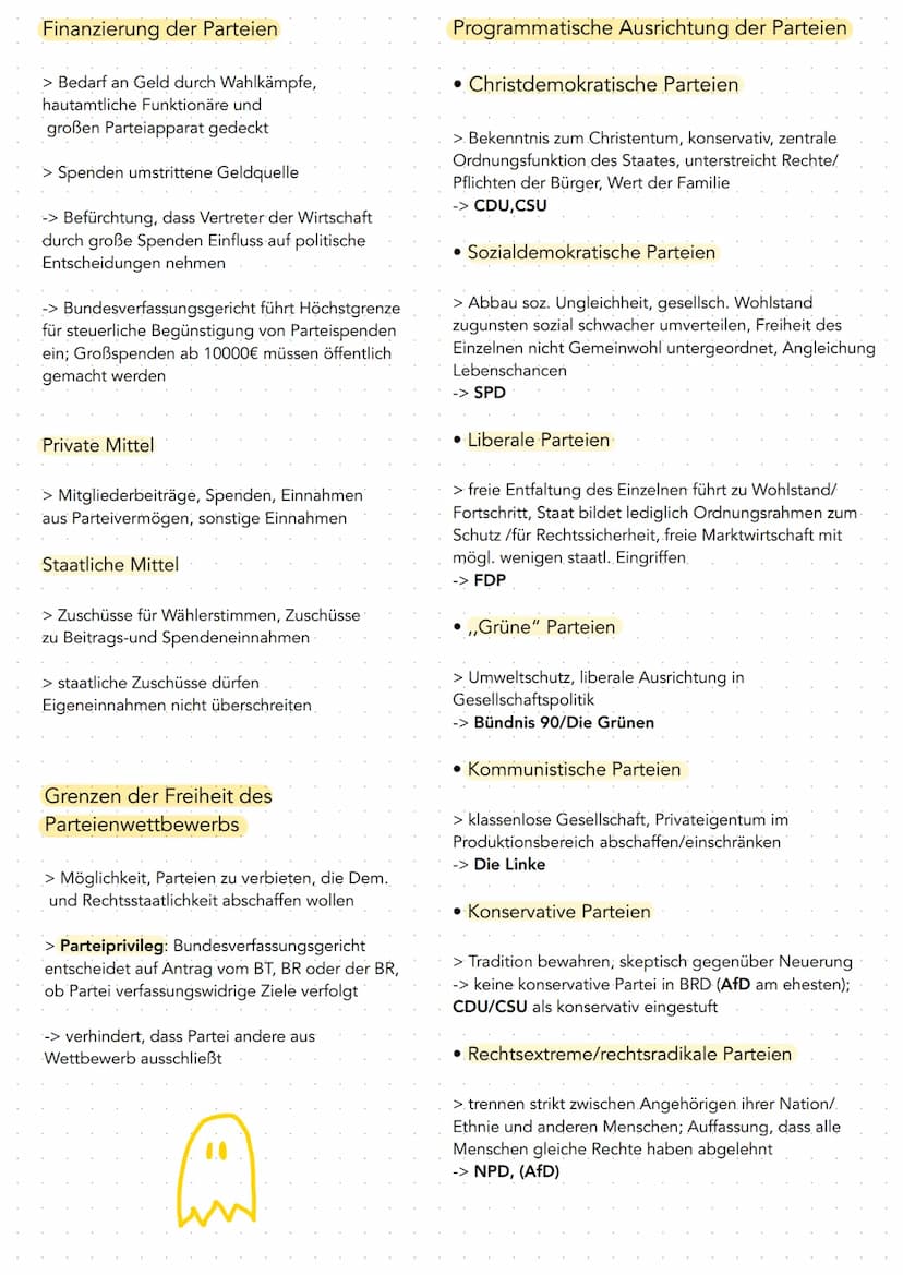 Staatsstrukturprinzipien
Grundlagen des politischen Systems
• Art. 1 GG -> Grundlage für alle Artikel
• Art. 2-19 GG -> Menschen- und Bürge