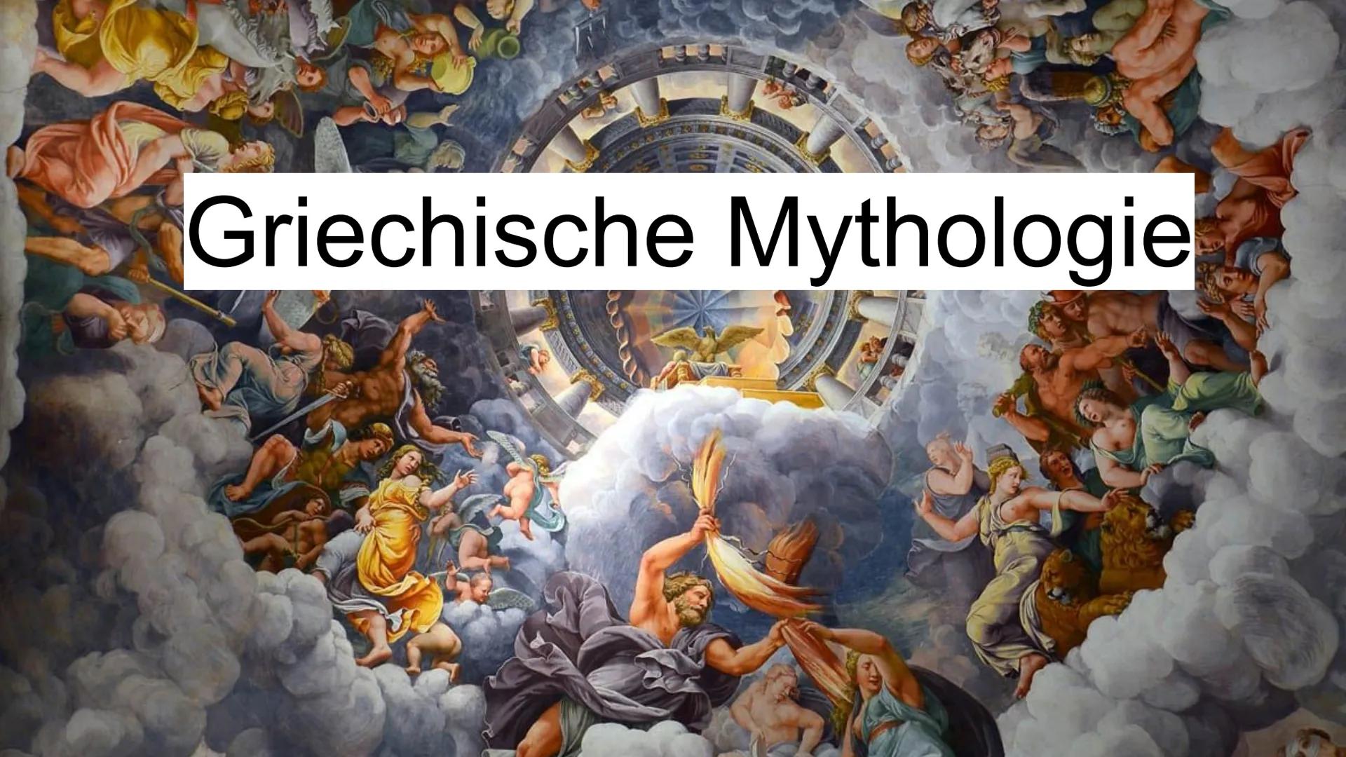 # Griechische Mythologie # Inhalt

Ursprung

Olympische Götter

Helden

Nordische Mythologie

In der Moderne # Ursprung

Gaia Eros Tartaros 