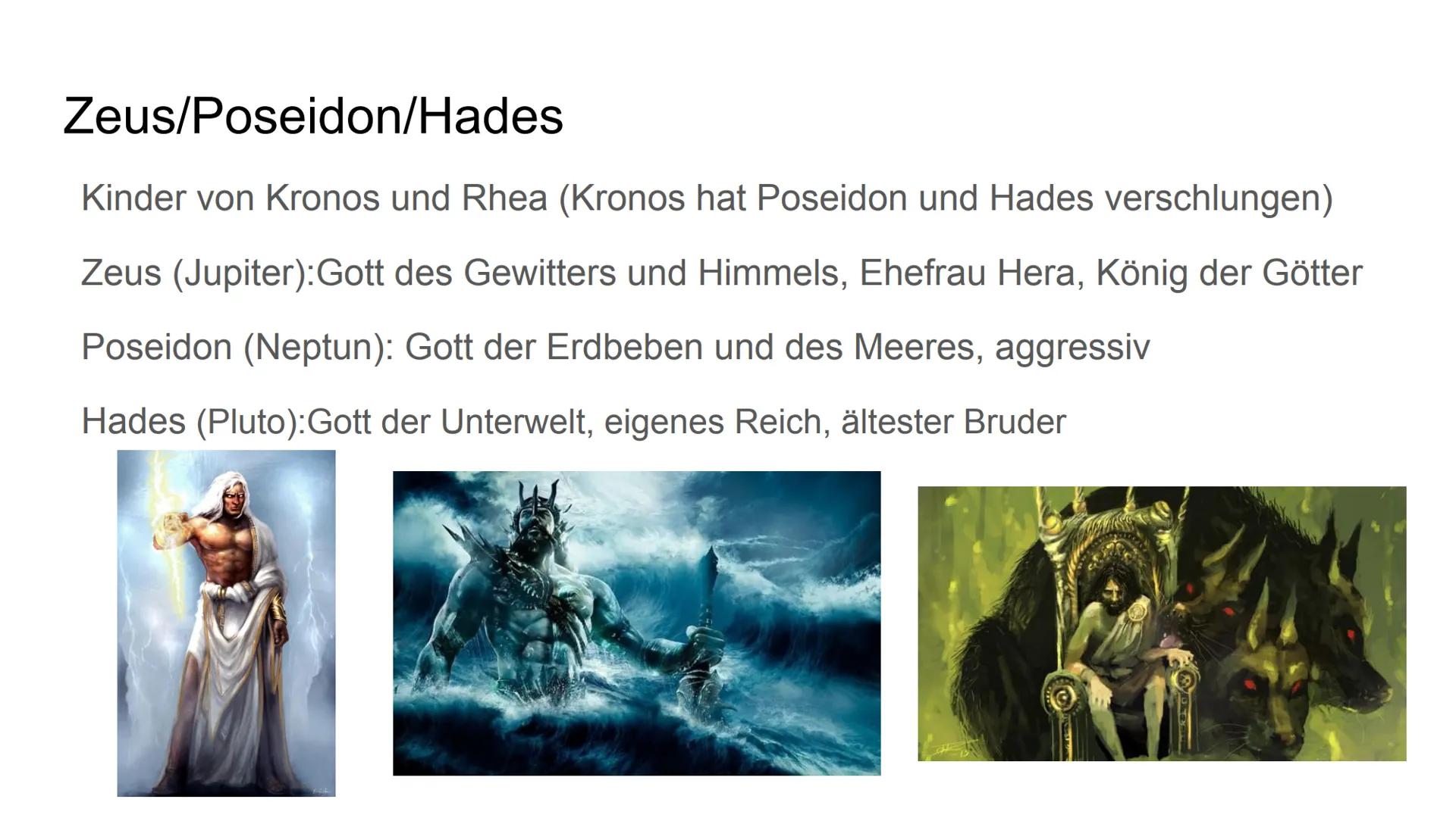 # Griechische Mythologie # Inhalt

Ursprung

Olympische Götter

Helden

Nordische Mythologie

In der Moderne # Ursprung

Gaia Eros Tartaros 