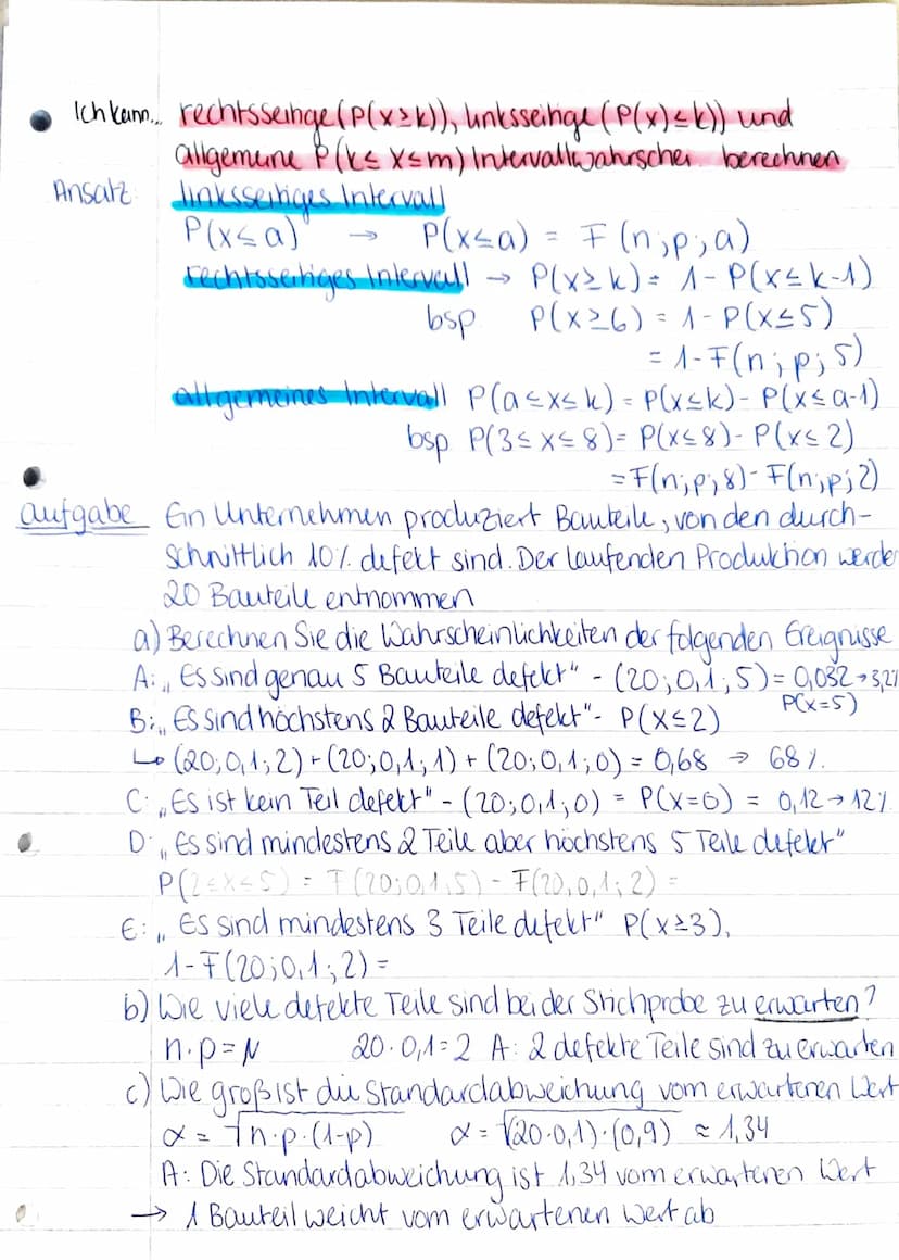 mathe Lernzettel
Das musst du alles drauf haben in Stochastik...
Laplace-Experiment: Zufallsexperiment, bei dem
alle möglichen Ergebnisse gl