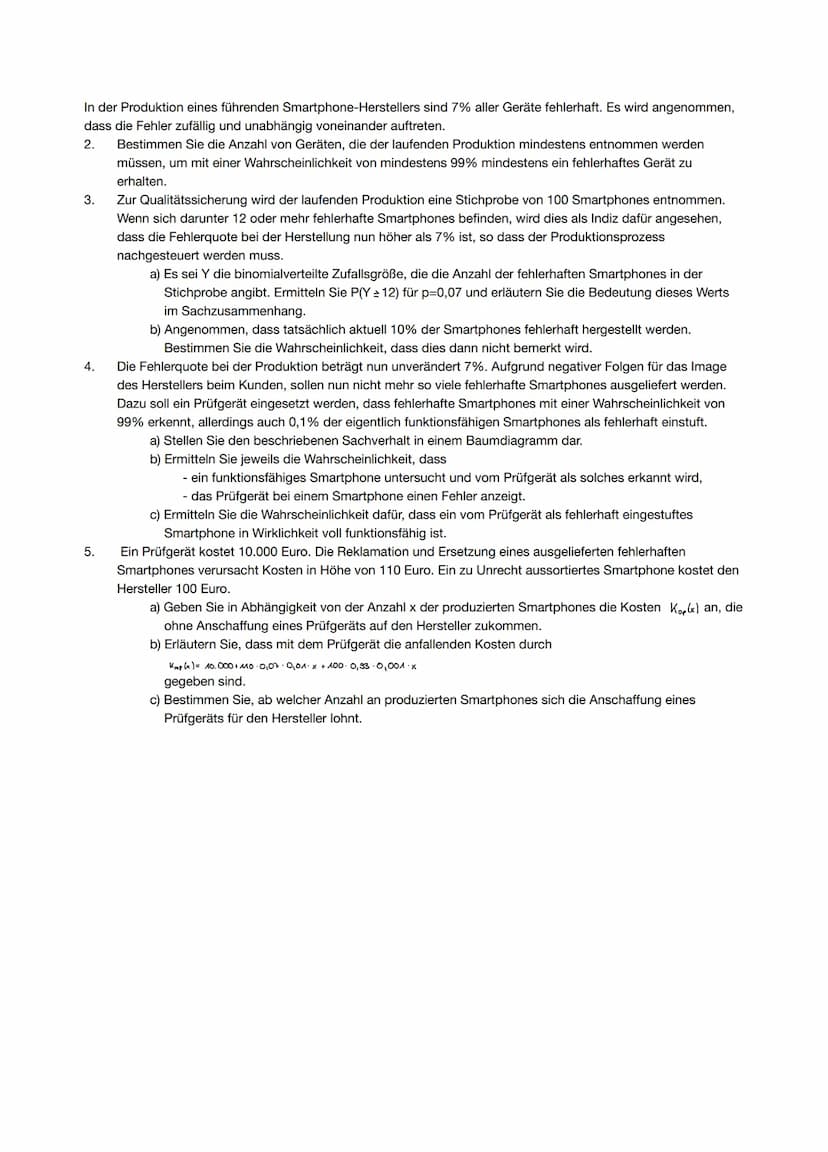 Aufgaben ohne Hilfsmittel
Aufgabe 1
Der abgebildete Graph gehört zur Funktion g mit
3.
4.
1309
1. Ermitteln Sie die Extremstellen von g.
2. 