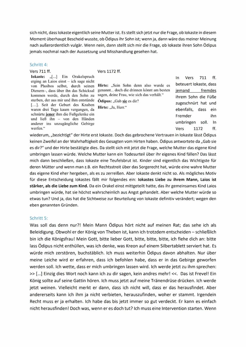 Rocco Alessi
LK Deutsch
Hr. Lutter-Mörsdorf
Schritt 1:
,,[...] der König steht nicht allein, er wird von der Gattin
umsorgt und geliebt."
Zi
