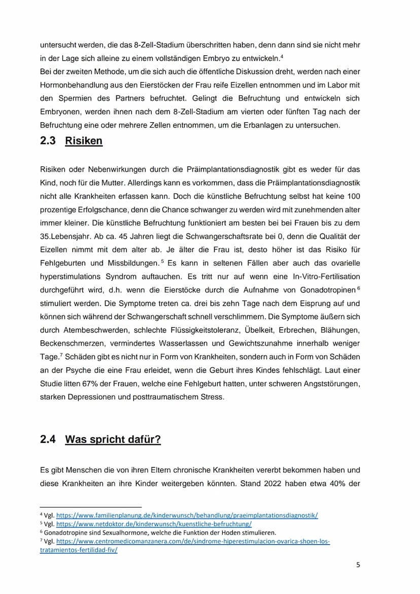- Präimplantationsdiagnostik -
Facharbeit im Grundkurs Philosophie
(Herra
von
Levent Yilmazer
Q1
Schuljahr 2022/2023 1. Einleitung..
2. Präi