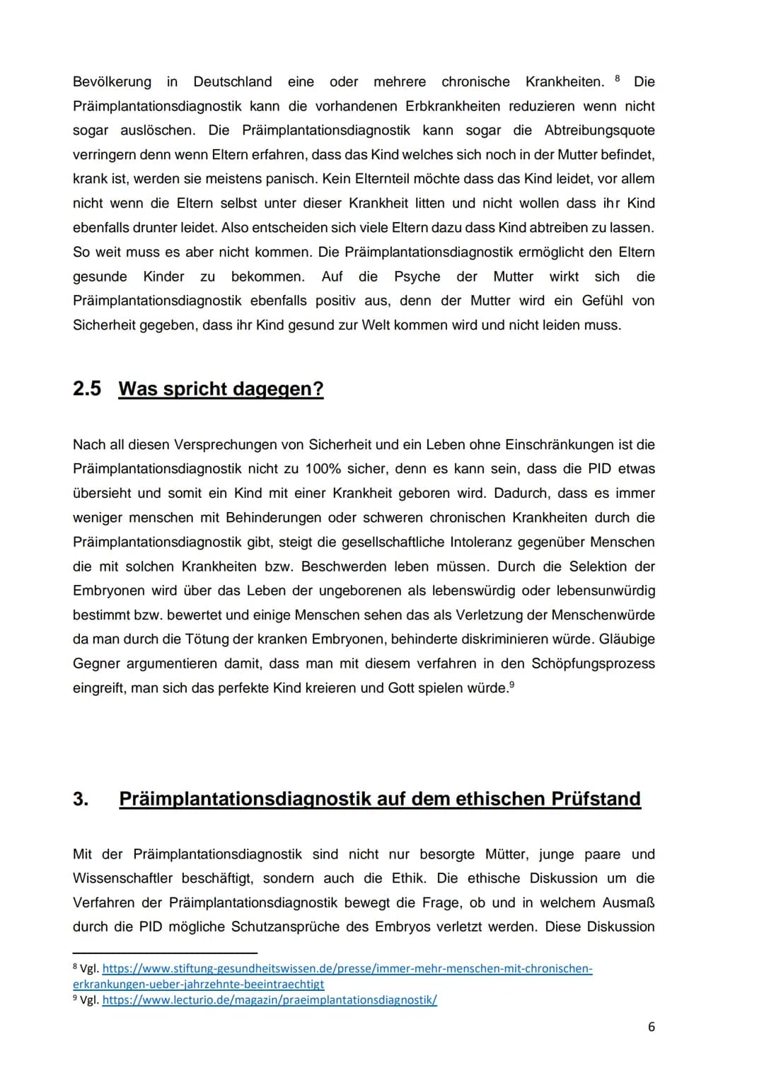 - Präimplantationsdiagnostik -
Facharbeit im Grundkurs Philosophie
(Herra
von
Levent Yilmazer
Q1
Schuljahr 2022/2023 1. Einleitung..
2. Präi