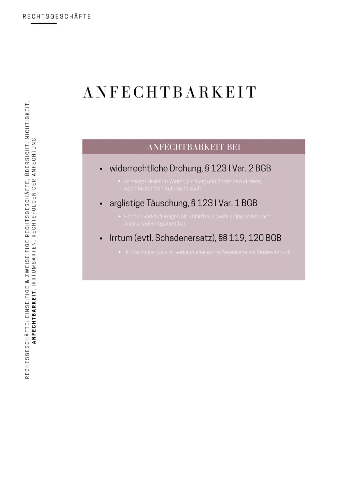 RECHT
ALLGEMEINE WIRTSCHAFTSLEHRE
FÜR (BERUFS-) SCHULEN
Business items
VOLUME I
@FIRSTINSTANCE AWL: RECHT
TABLE OF
CONTENTS
DIE GRUNDLAGEN
0