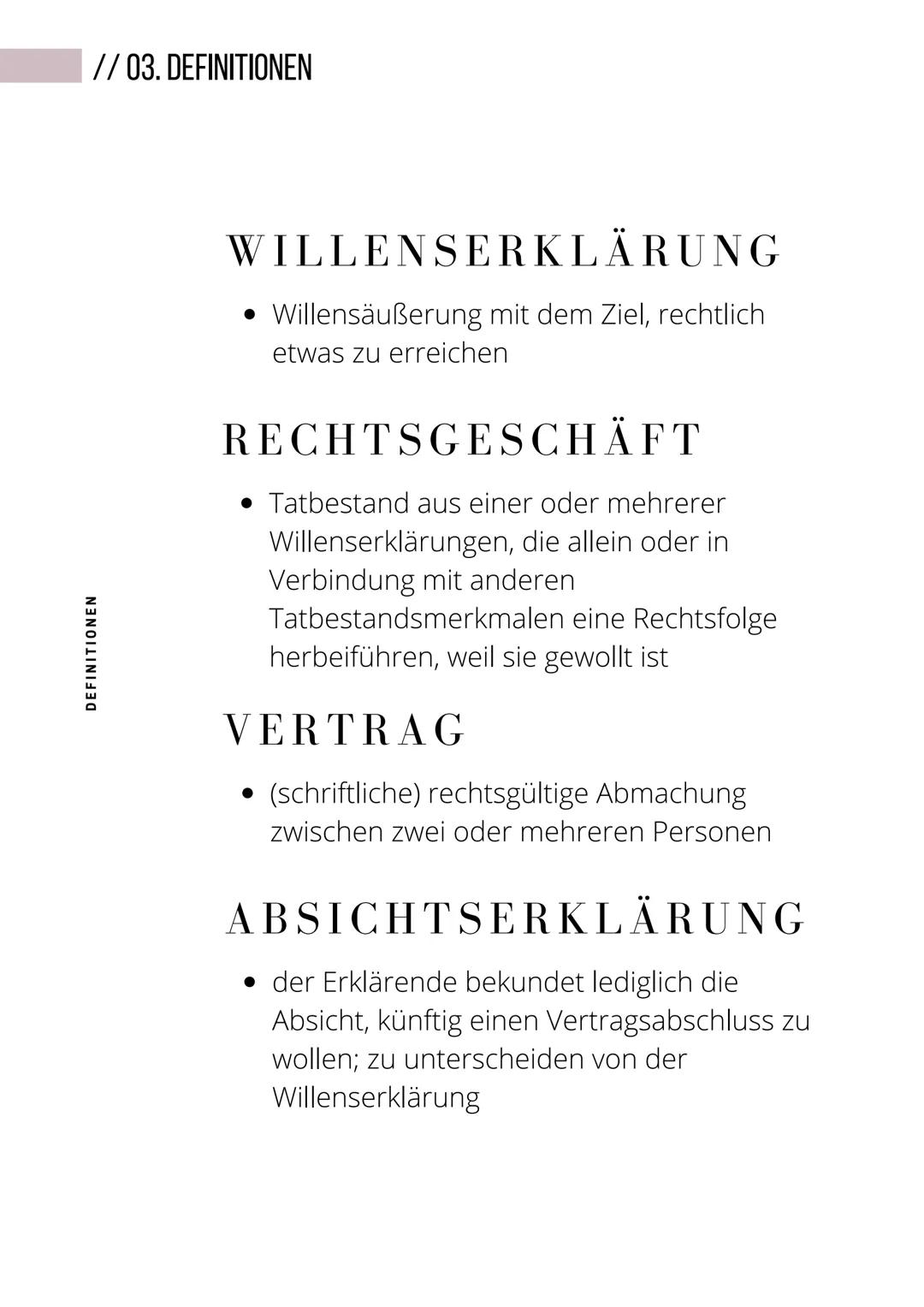 RECHT
ALLGEMEINE WIRTSCHAFTSLEHRE
FÜR (BERUFS-) SCHULEN
Business items
VOLUME I
@FIRSTINSTANCE AWL: RECHT
TABLE OF
CONTENTS
DIE GRUNDLAGEN
0