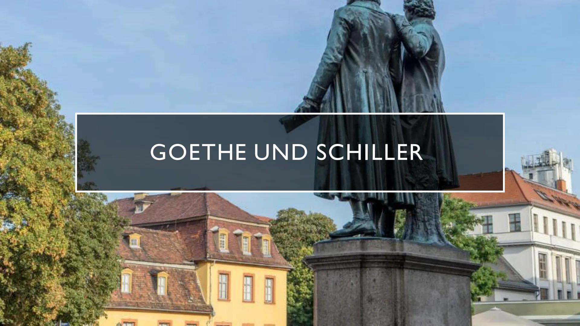 WEIMARER KLASSIK (CA. 1786-
1805/ 1832)
Louisa Spiegel Klassik
Was fällt euch ein ? "EDEL SEI DER MENSCH, HILFREICH
UND GUT."
Johann Wolfgan