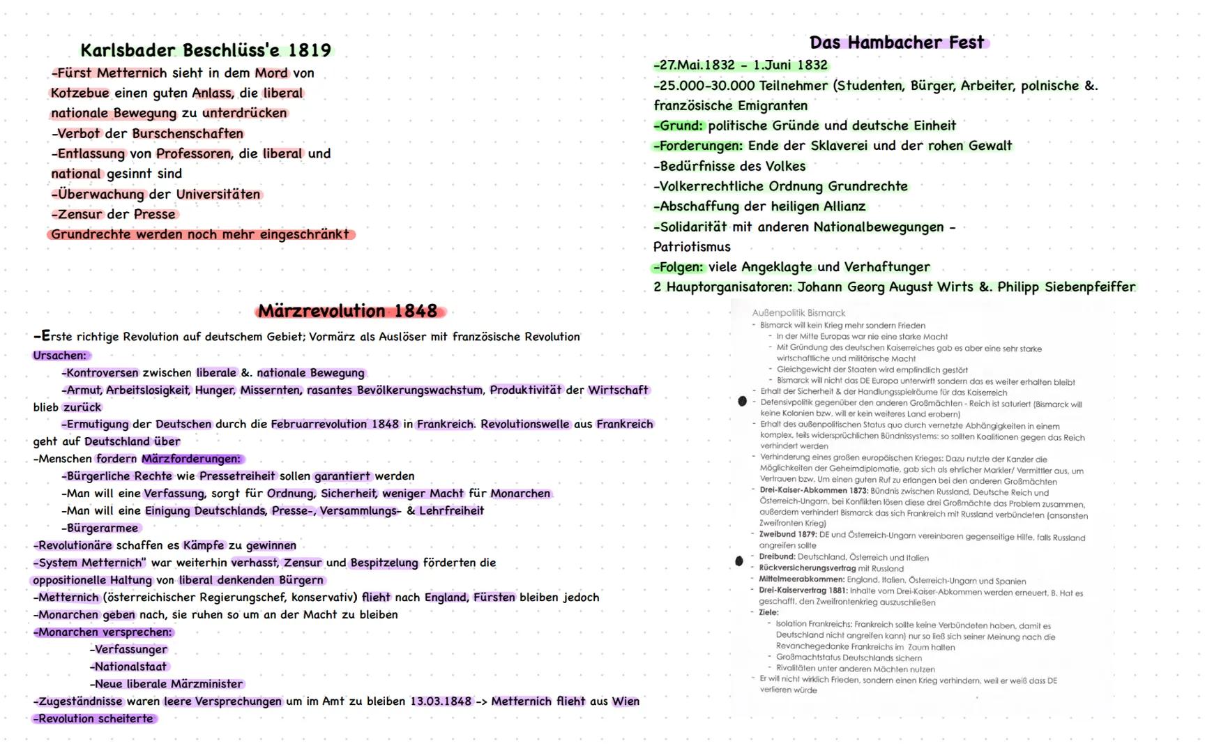 Geburt der Deutschen Nation 1806
-Durch die Eroberung löste sich 1806 das Heilige Römische Reich deutscher
Nation auf.
-1801 musste im Fried