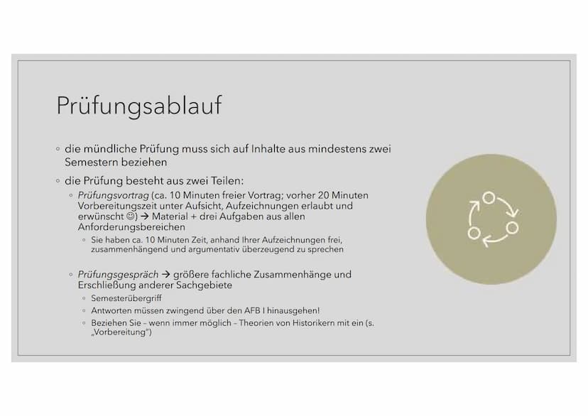 MÜNDLICHE
ABITURPRÜFUNG 2022
Geschichte
VIXMPUAS Übersicht
VORBEREITUNG
9
PRÜFUNGSABLAUF BEISPIELPRÜFUNG Vorbereitung: mögliche Inhalte
Kris