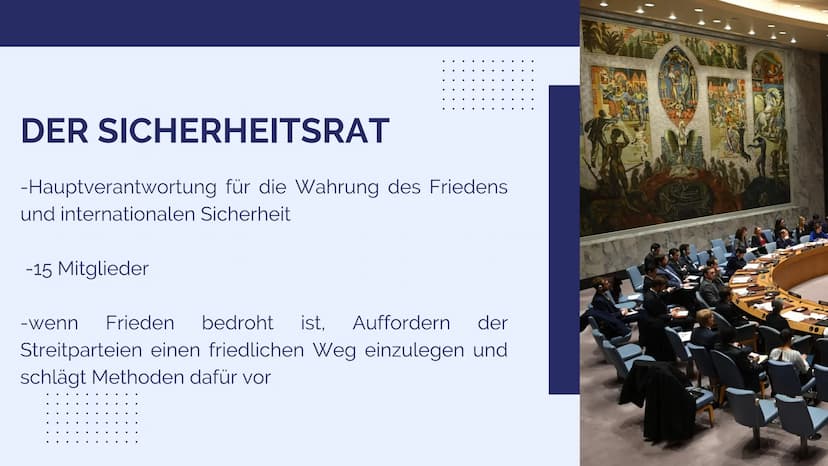 
<p>Die Vereinten Nationen (VN) oder auch United Nations (UNO) genannt, sind das wichtigste Forum internationaler Beziehungen, das im Rahmen