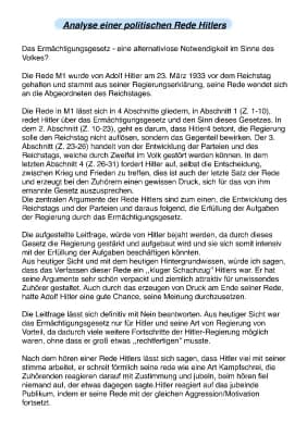 Know Analyse einer Rede von Hitler / Wels thumbnail