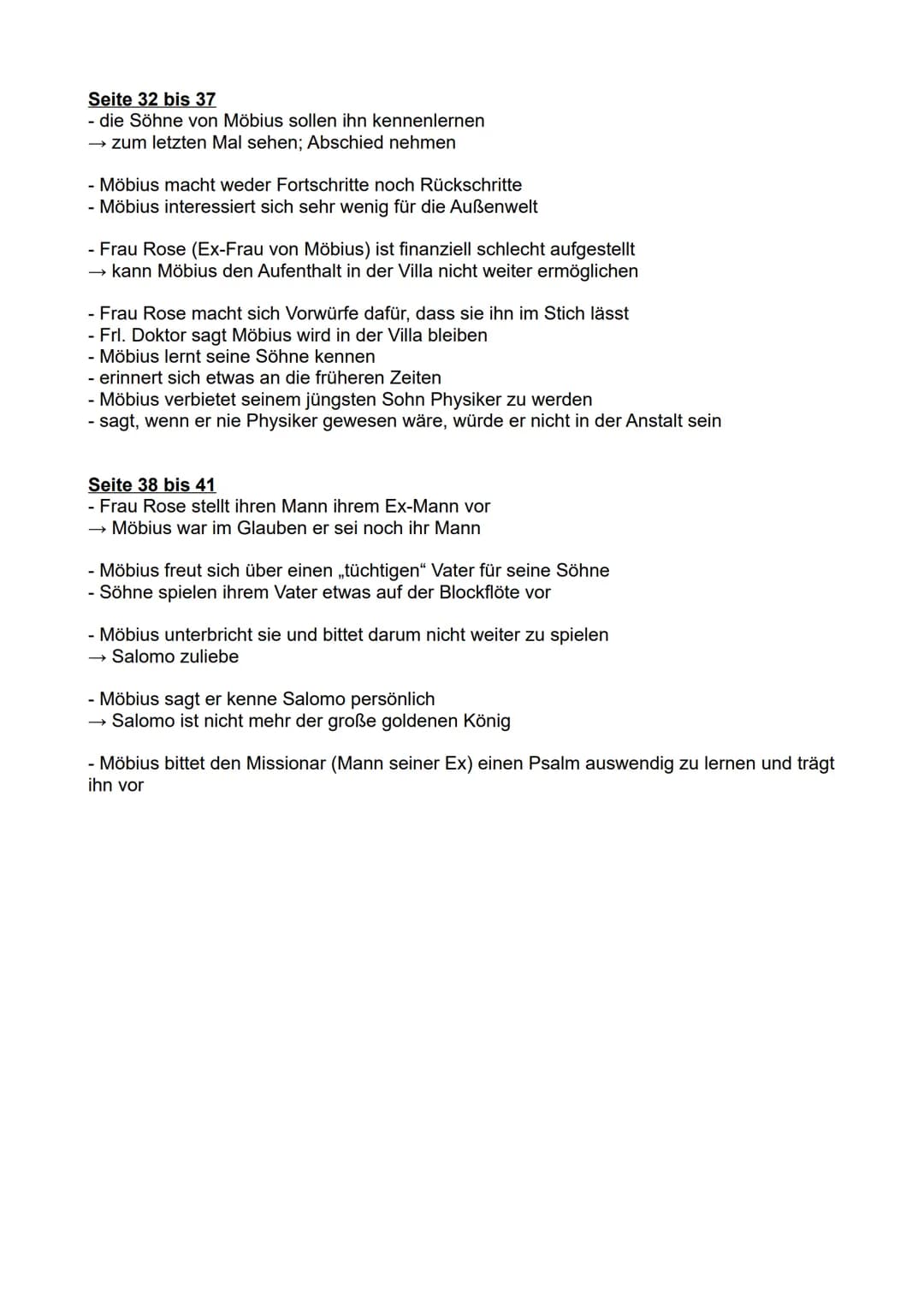 Fräulein Doktor Mathilde von
Zahnd
Marta Boll
Monika Stettler
Uwe Sievers
McArthur
Murillo
Herbert Georg Beutler (Newton)
Ernst Heinrich Ern