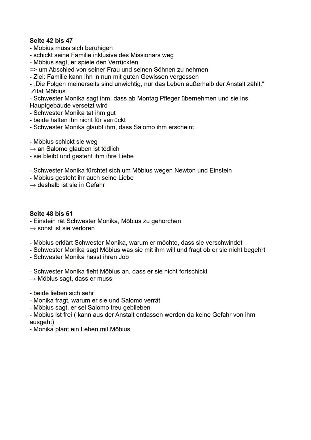 Fräulein Doktor Mathilde von
Zahnd
Marta Boll
Monika Stettler
Uwe Sievers
McArthur
Murillo
Herbert Georg Beutler (Newton)
Ernst Heinrich Ern