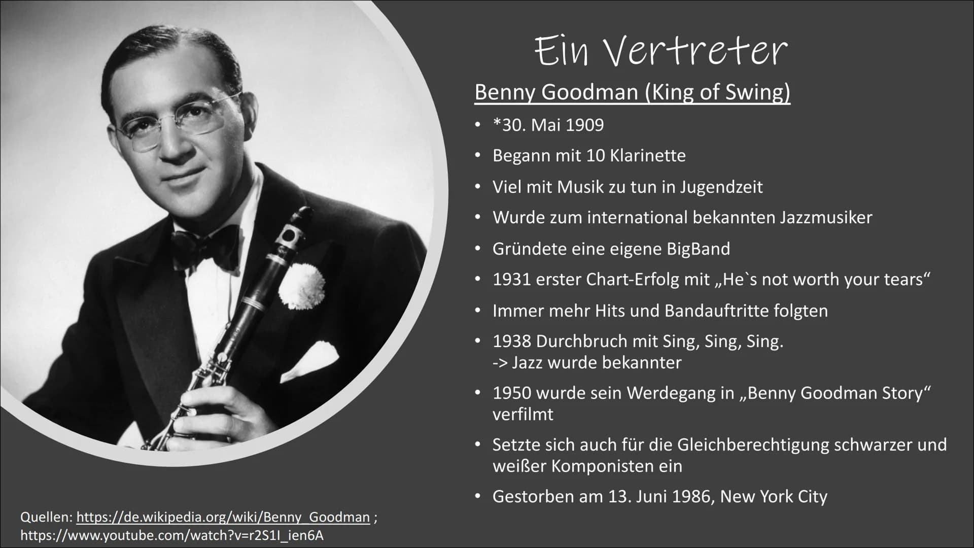 차 수
Andu N
ONCIMS Entstehung
entstand 1920-1930 in USA als Jazzstiel
von Afroamerikanern erfunden
bildete sich aus Dixieland- und Chicago-Ja