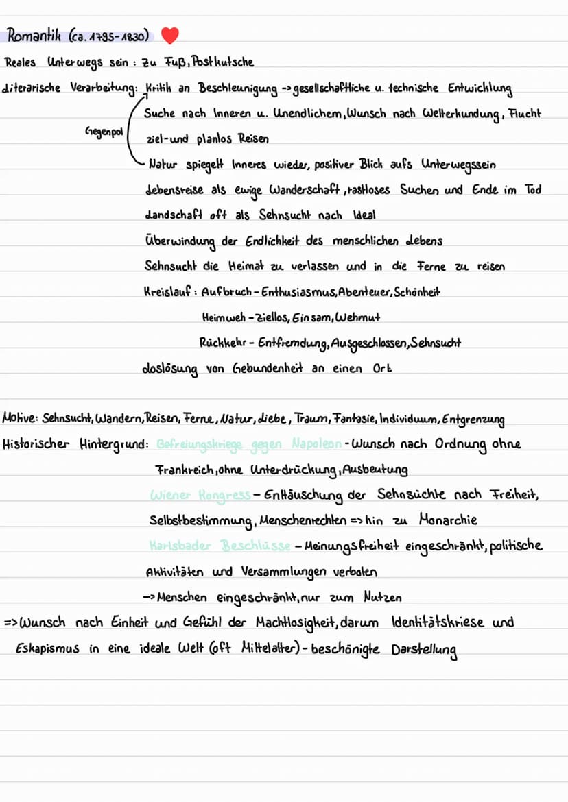Lyrik-Unterwegssein
Gedichtsvergleich
Aufbau
For males
Reisethematik
Themen/Motive
Möglichkeiten
Epochenüberblick
Barock (1600-1720)
Aufklär