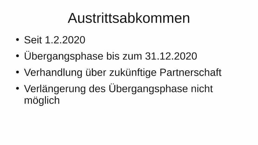 Brexit Großbritannien
- Was ist der Brexit
- Warum wollen die Briten aussteigen?
- Abstimmung
- Folgen vom Brexit
- Austrittsabkommen
- 01.0