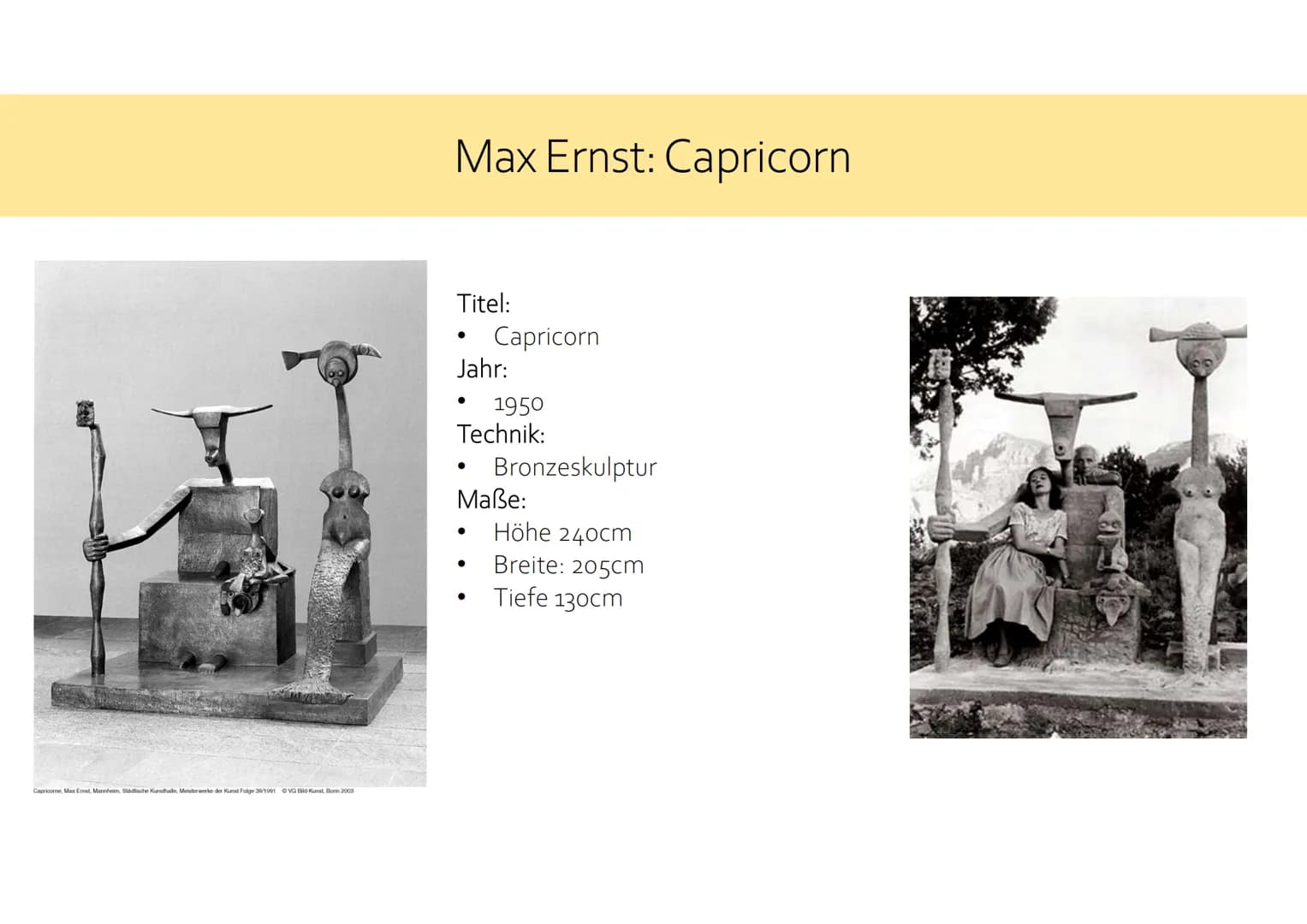 Alberto Giacometti: Der Wagen
Max Ernst: Capricorn Alberto Giacometti: Der Wagen
Titel:
Jahr:
●
1950
Technik:
Der Wagen
Die Frau auf dem Wag