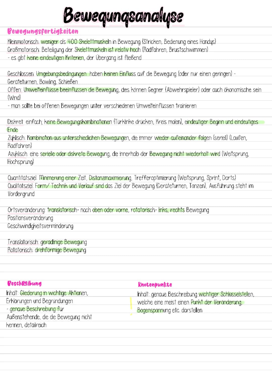 Bewegungsssanalyse