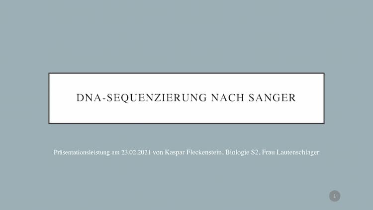 Know Sanger Sequenzierung thumbnail