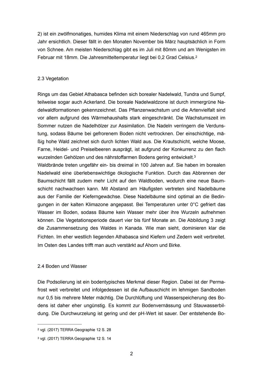 Inhaltsverzeichnis
Inhaltsverzeichnis
kreatives Deckblatt
1 Überblick.
2 Naturraum..
2.1 Lage..
2.2 Klima..
2.3 Vegetation..
2.4 Boden und W