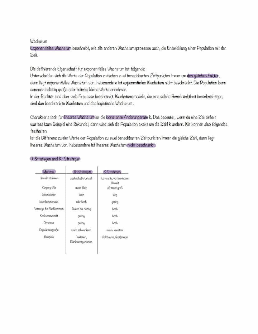 Bio-Klausur Nr. 1 Ökologie
Organismen zeigen gegenüber Umweltfaktoren eine weite oder enge Toleranz
Beispiel Verbreitung:
• mehrere Umweltfa