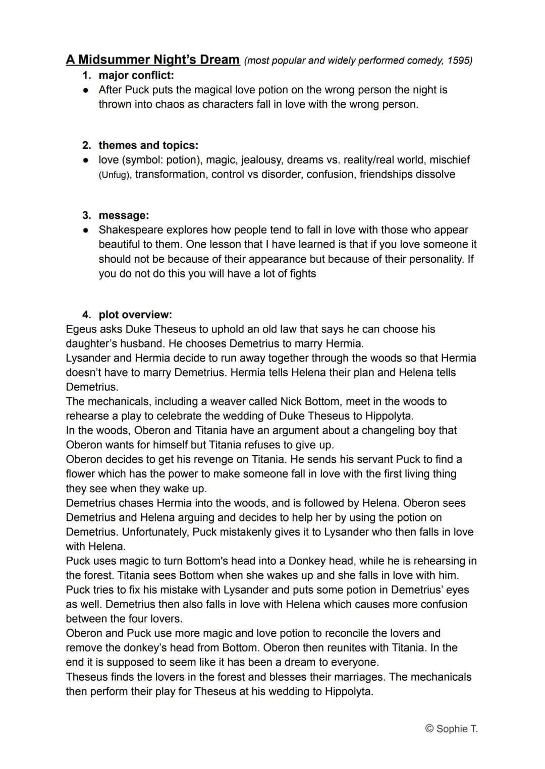 Englisch Abi SH 2021 - Lernzettel
Q1.1 - art and literature:
● Shakespeare (Zeitalter, Motive etc. + A Midsummer Night's Dream (comedy))
● I