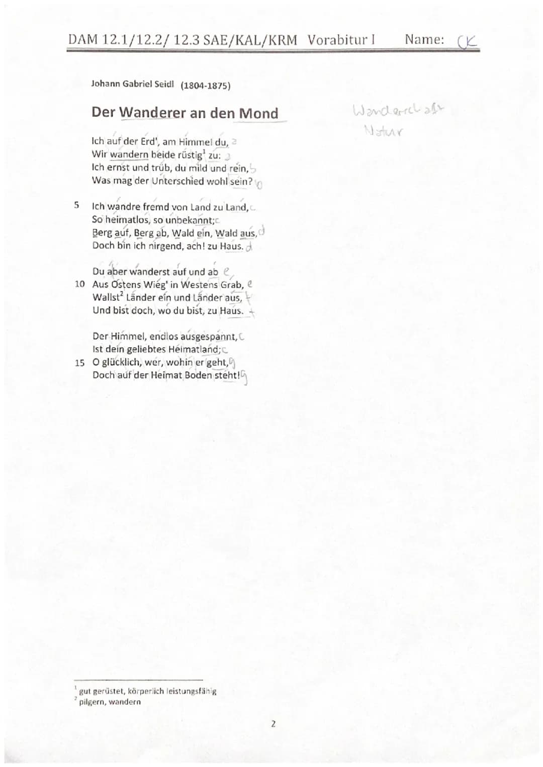 1
DAM 12.1/12.2/ 12.3 SAE/KAL/KRM Vorabitur I
Examen unter Abiturbedingungen am 14.6.2023
Zeit: 240 min. (+ 20 min. Auswahlzeit)
Aufgabenart