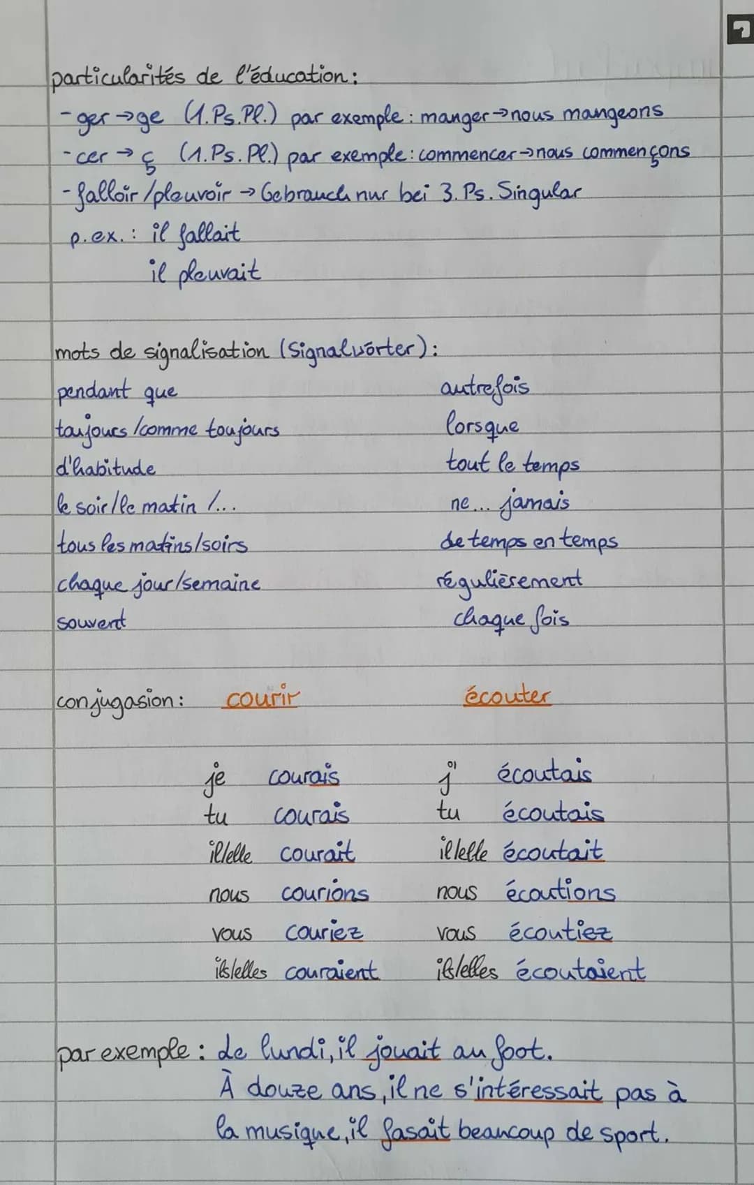 L
les temps du français
passé simple
↓
↑
plus-que-
parfait
imparfait
↓
↑
passé
composé
j
tu
plus-que-parfait
→ Yor vergangenheit.
utilisatio