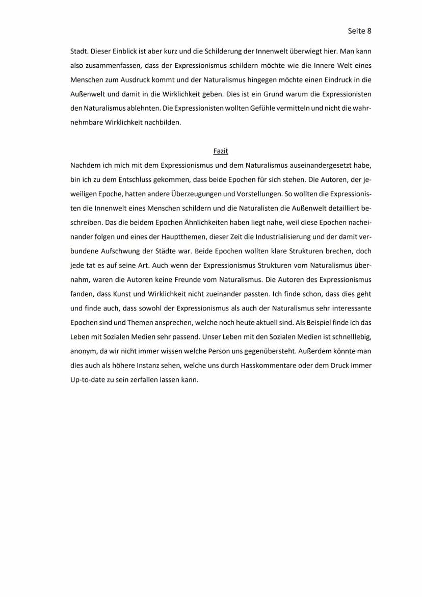 Facharbeit
Deutsche Literatur - Epochen
Der Expressionismus 1
2.1
2 MERKMALE DES EXPRESSIONISMUS...
3
3.1
Inhaltsverzeichnis
EINLEITUNG.....